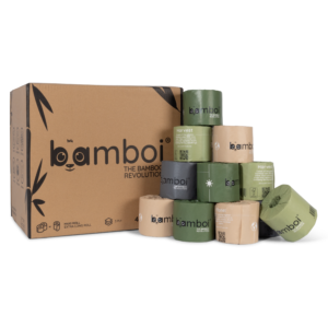 Papel higiénico 100% bambú